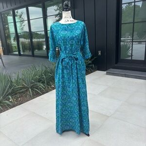 Rare vintage Maxi Dress by Tillet  Caribbean Inc.